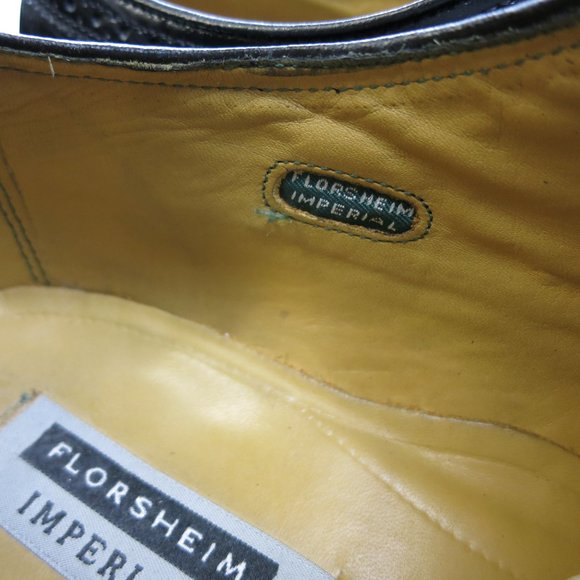 Florsheim Long Wingtip Brogue Leather Dress Oxfords Shoes Dress Footwear 12 EEE main image 5